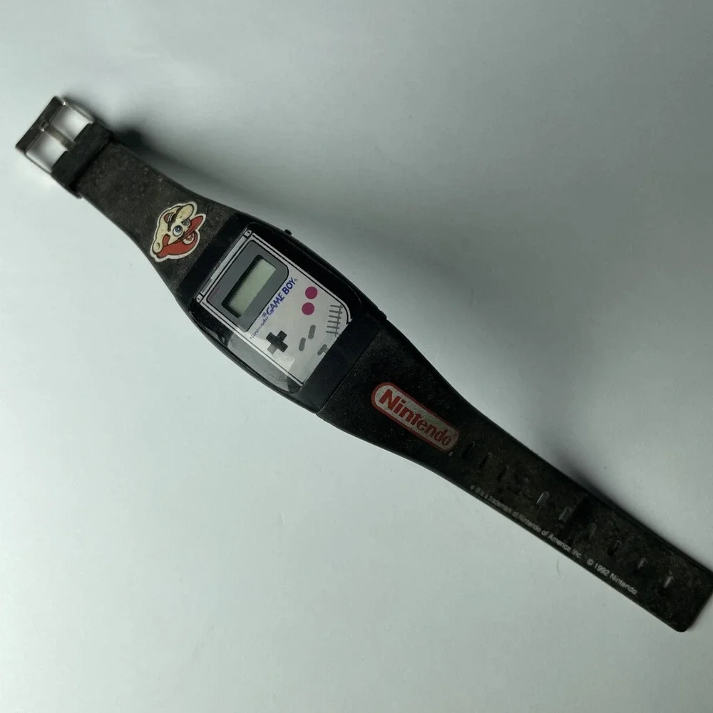 Vtg‎ Nintendo Game Boy Wrist Watch, 1992  NO BATTERY untested.